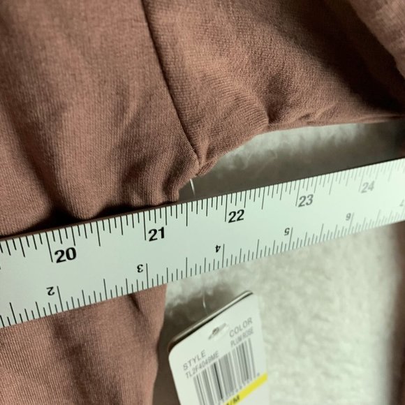 32 Degrees Heat Sweatshirt Women's Medium Plum Rose Drawstring Cowl Neck 7721 - Picture 3 of 8